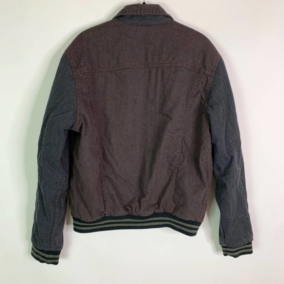 Levi's Bomber Jacket Men's Med Snap Button - Picture 3 of 6
